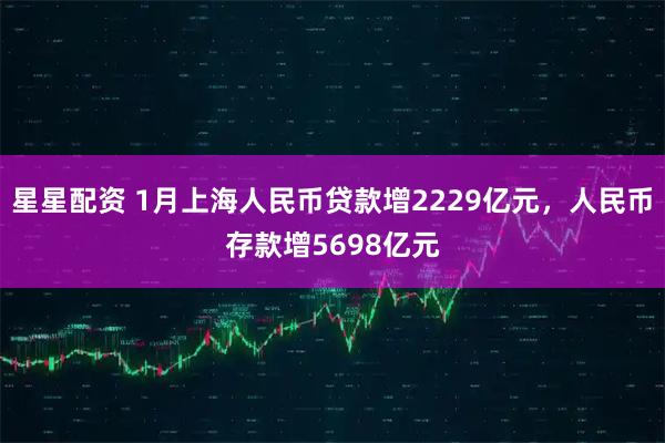 星星配资 1月上海人民币贷款增2229亿元，人民币存款增5698亿元